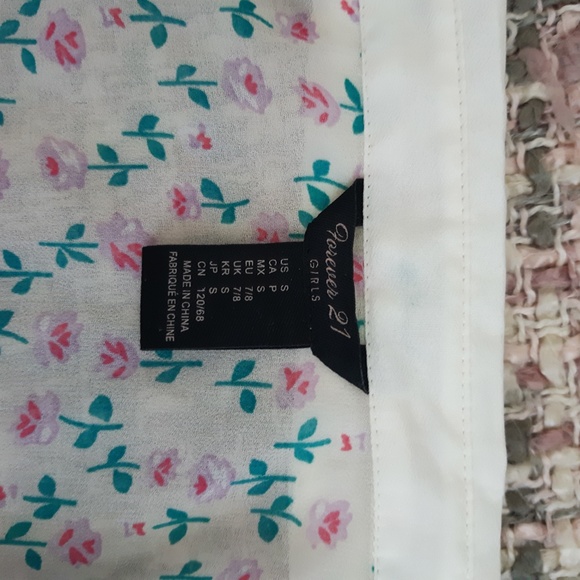 *FOREVER 21 GIRLS BUTTON DOWN TANK/BLOUSE* - Picture 4 of 5